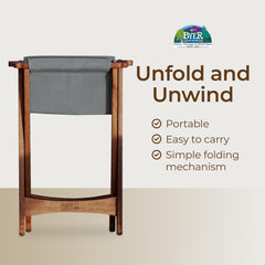 BYER OF MAINE Pangean stool oil finish highlights grain and durability