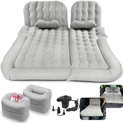 Byomostor 3-in-1 car mattress inflates quickly with pump for easy setup.