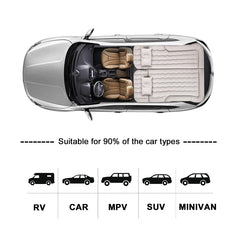Byomostor 3-in-1 car mattress in full-bed mode fits SUVs and sedans.