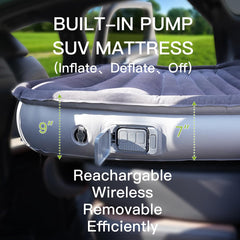 Byomostor SUV air mattress with wings demonstrates better fit and fewer gaps