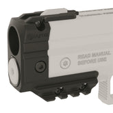 Byrna Boost Adapter on an SD launcher increases shots per cartridge for close-quarters scenarios.