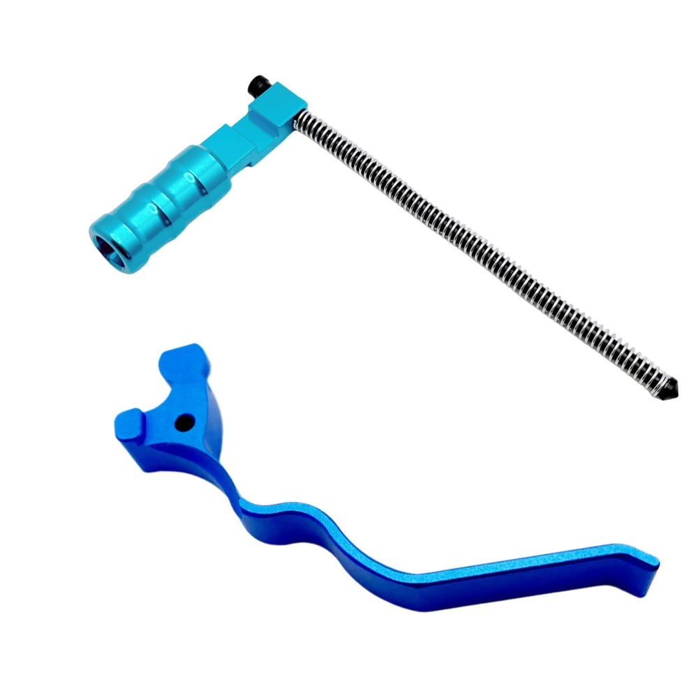 BZGREEN extended lever blue for 10-22, improved leverage and precision.