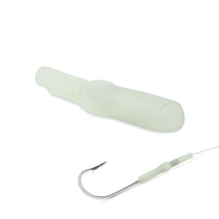 C&H Lures crimp protectors glow 50mm on a deep-water rig for quick visibility