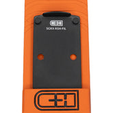 C+H Precision adapter plate for SIG P320 with Romeo cut enables secure optic mounting.