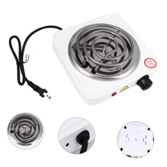 Cabilock 1000W portable camping stove enables quick meals anywhere with a power outlet.