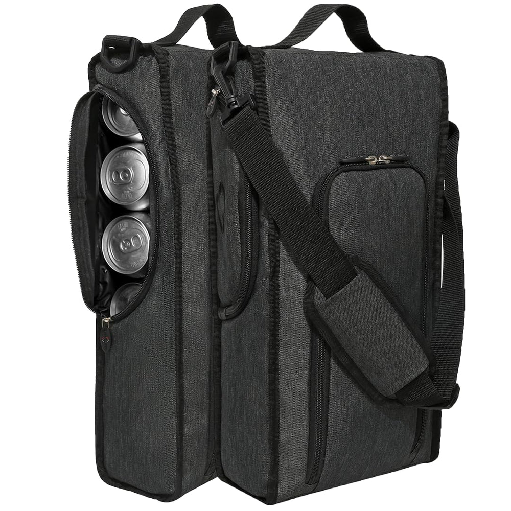 CaddyDaddy Golf 9-Pack Cooler product shot shows slim on-bag design for easy carry.