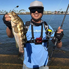 Fuji reel seat on Cadence CR7 spinning rod