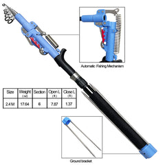 Telescopic fishing pole extended for CAIGAO kit