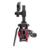 Cajun Bowfishing Winch Pro reel left-hand for one-handed control and precision