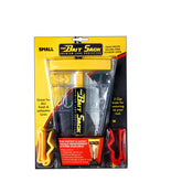 Cal Coast Fishing The Bait Sack clip-on rod setup showing secure lure storage for quick access