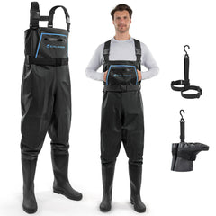 Calamus WaveWalker waders waterproof nylon exterior for dry, comfortable fishing