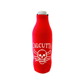 Calcutta Outdoors Bottle Cooler Red sleeve for a secure, chilled beverage on the go.