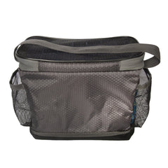 Calcutta Squall bag with rigged lure tubes keeps baits ready on the boat