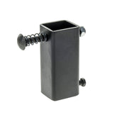 Caldwell T-Post Plate Hanger mounted on a standard T-post