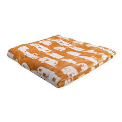 Camco RV print design on blanket adds campsite style