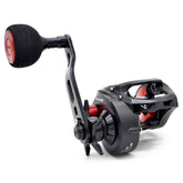 Front view of CAMEKOON Bucara 300 baitcasting reel