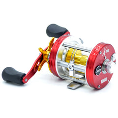 CAMEKOON X-Tribe reel front view shows durable all-metal frame for rugged fishing