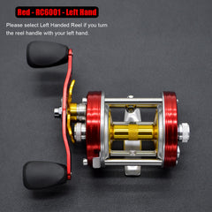 CAMEKOON X-Tribe reel side profile with corrosion-resistant aluminum covers