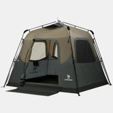 CAMEL CROWN instant tent demonstrates 60-second setup for quick family camping