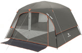 CAMEL CROWN 6-person tent exterior with waterproof fabric for rain-ready camping