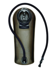 Omega reservoir compact profile showing dimensions for easy pack integration