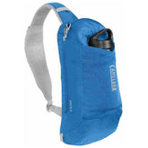 CamelBak Arete Sling 8 with indigo bunting bottle for on-the-go hydration.