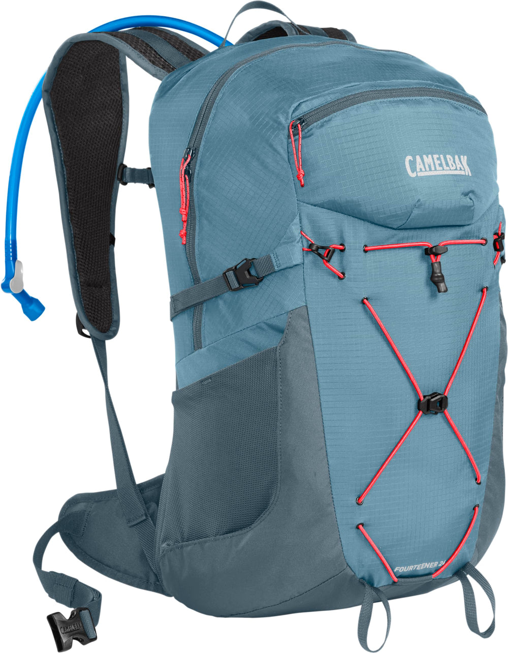 CamelBak Fourteener 24 backpack front view showing women-specific fit for day hikes.