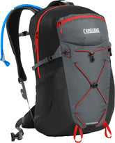 CamelBak Fourteener 26 backpack in graphite and red poppy, designed for all-day comfort.