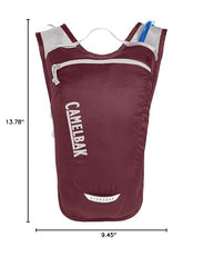 CamelBak Hydrobak Light back panel with body-mapping ventilation for cooling during rides.