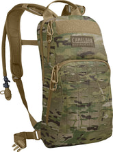 CamelBak M.U.L.E. Tactical backpack front view, balanced fit for quick missions.