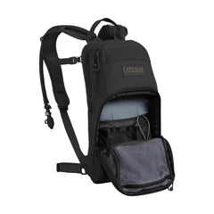 CamelBak M.U.L.E. Tactical MOLLE bottom pocket enables modular pouches.