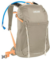camelbak rim runner x20 front view with women's fit for stable hiking