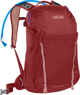 CamelBak Rim Runner X20 front view in Rosewood, ideal for day hikes