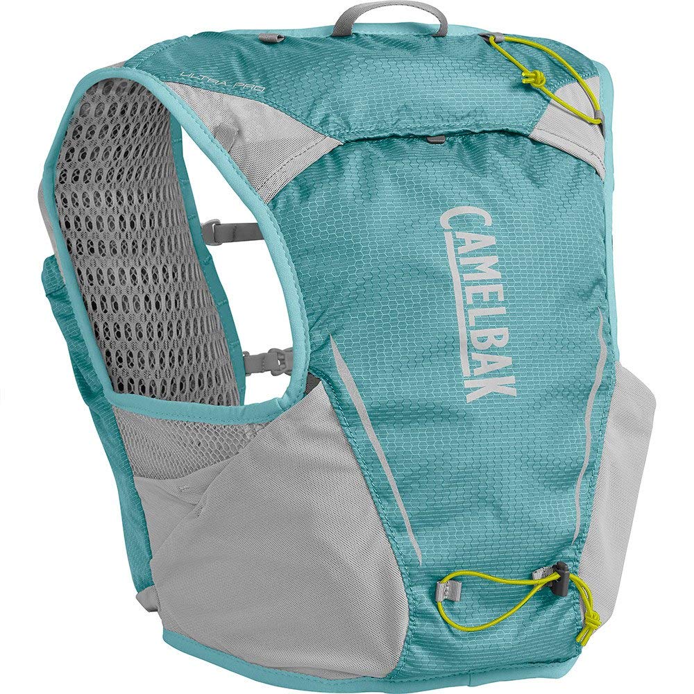 CamelBak Womens Ultra Pro Vest front view highlighting easy access to hydration on runs