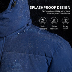 CAMELSPORTS detachable hood close-up showing adjustable fit.