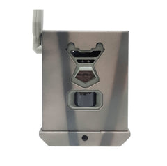 CAMLOCKbox powder-coated steel with camo break-up for weather concealment