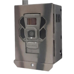 CAMLOCKbox theft-deterrent security box front view delivering compact protection for Reveal X 3.0 outdoors.