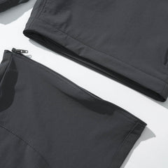 CAMOFOXIN stretch-walking-pants showing full two-way stretch for freedom of movement.