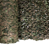 CamoSystems Specialist Series Ultra-Lite netting in digital woodland for discreet concealment.
