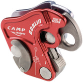 CAMP Goblin Fall Arrester closeup shows rugged build for reliable fall control