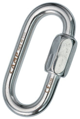 CAMP Oval Quick Link 10mm stainless steel for secure anchor setup.