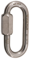 CAMP Oval Quick Link 10mm wrench usage for easy rappel setup and gear fixes.