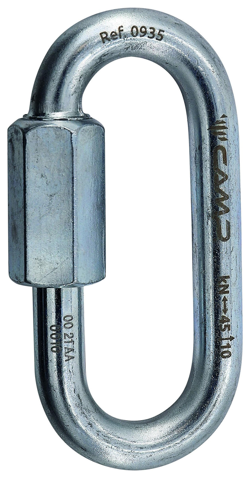 CAMP Oval Quick Link zinc 10mm for secure, rust-resistant anchors.