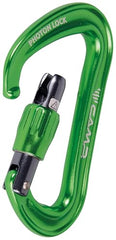 CAMP Photon Lock Green aluminum construction emphasizes lightweight strength for travel.