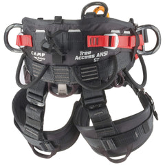 CAMP Safety Tree Access Harness L-XXL side view highlighting attachment points for tools