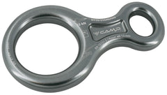 CAMP Standard Figure 8 rappelling device enables smooth, controlled descents.