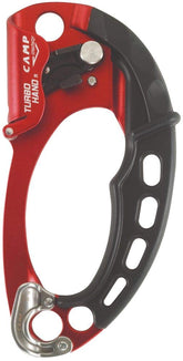 CAMP Turbohand Pro Ascender roller provides smooth ascent and less wear on the device