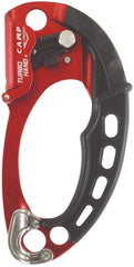 CAMP Turbohand Pro Ascender roller provides smooth ascent and less wear on the device