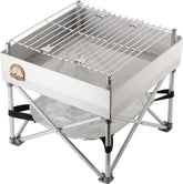 Campfire Defender Trailblazer folds to a compact pack for easy transport.