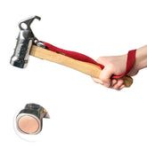 Camping Moon Premium Peg Hammer head detail shows solid construction.
